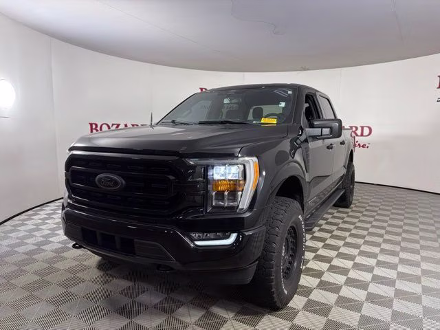 2021 Agate Black Metallic Ford F-150 XLT 4X4 Truck