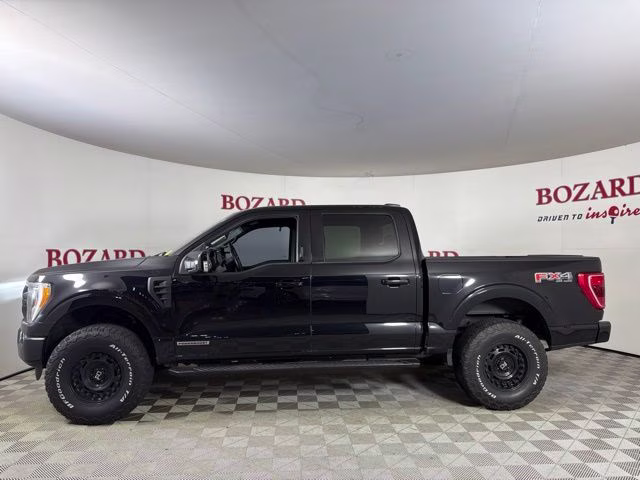 2021 Agate Black Metallic Ford F-150 XLT 4X4 Truck