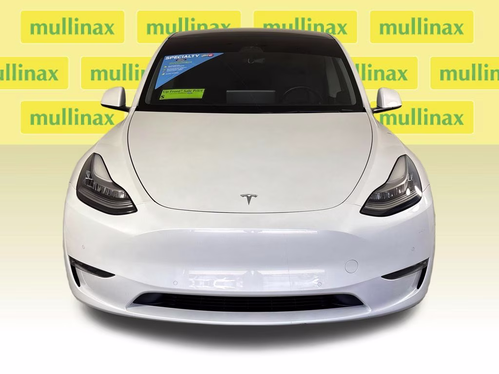 2021 Pearl White Multi-Coat Tesla Model Y Long Range AWD SUV