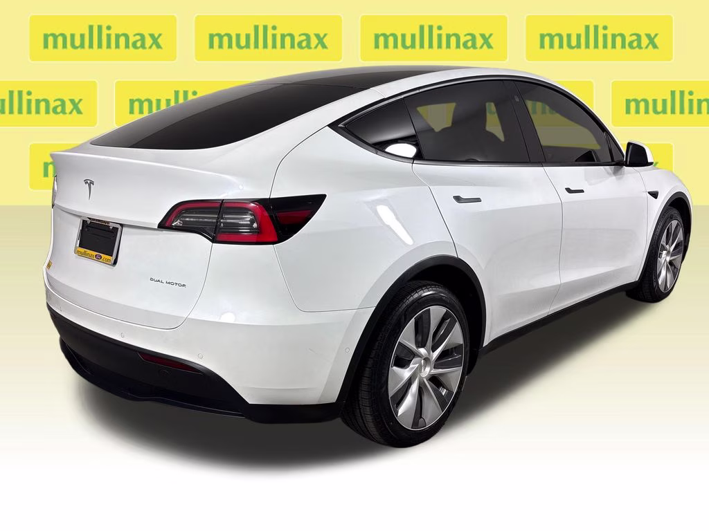 2021 Pearl White Multi-Coat Tesla Model Y Long Range AWD SUV