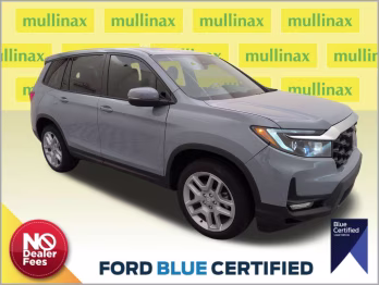 2024 Sonic Gray Pearl Honda Passport EX-L AWD SUV