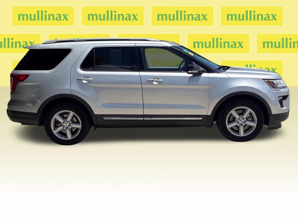 2018 Ingot Silver Ford Explorer XLT FWD SUV
