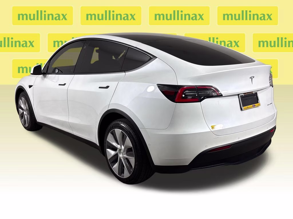2021 Pearl White Multi-Coat Tesla Model Y Long Range AWD SUV