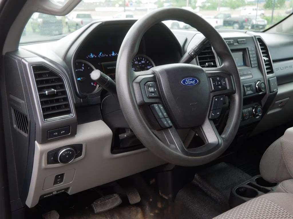 2019 White Ford Super Duty F-550 DRW XLT 4X4 Chassis