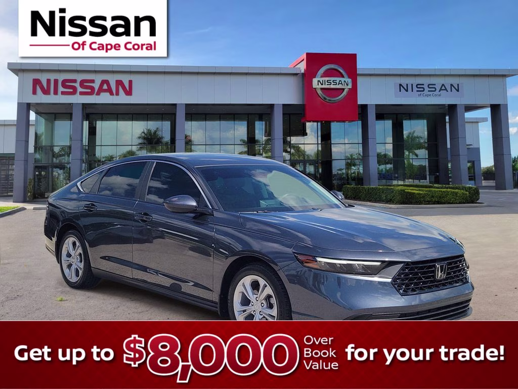 2025 Gray Metallic Honda Accord LX FWD Sedan