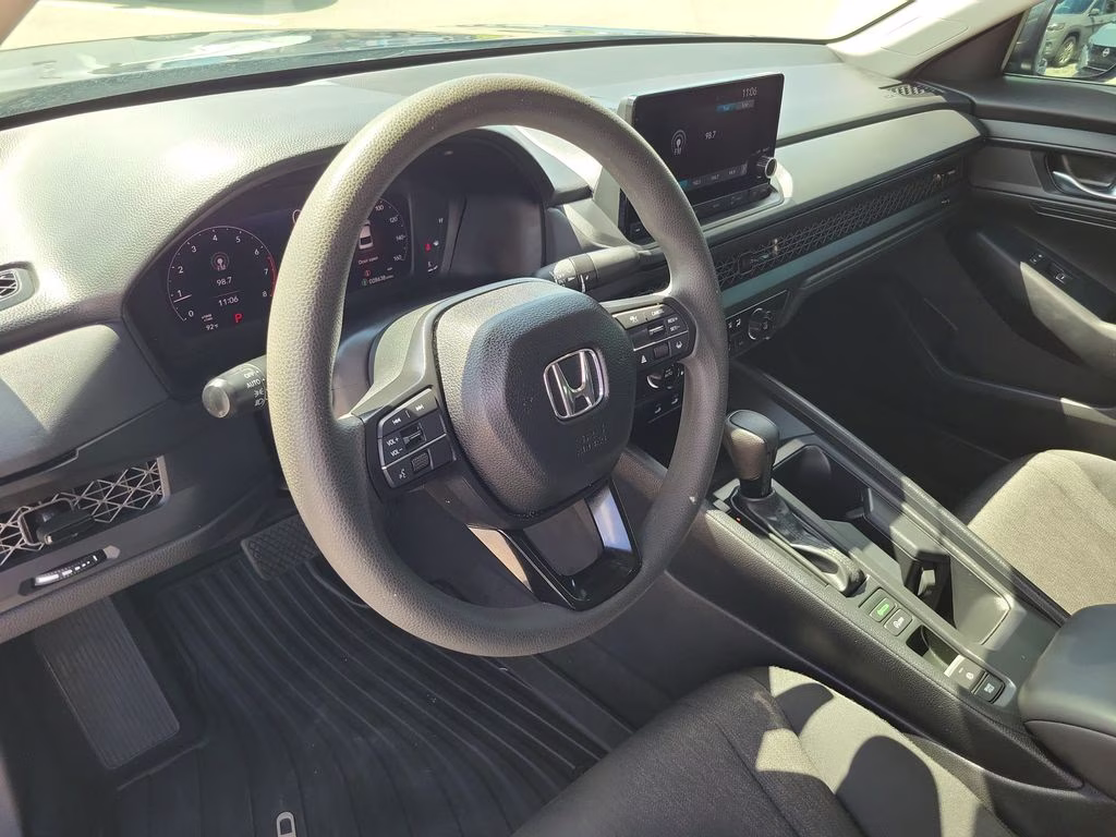 2025 Gray Metallic Honda Accord LX FWD Sedan