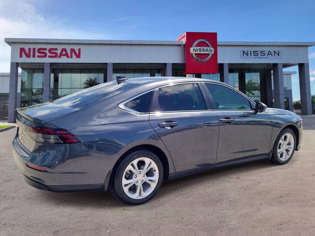2025 Gray Metallic Honda Accord LX FWD Sedan