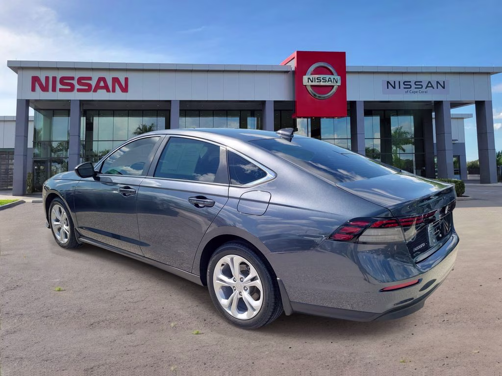 2025 Gray Metallic Honda Accord LX FWD Sedan