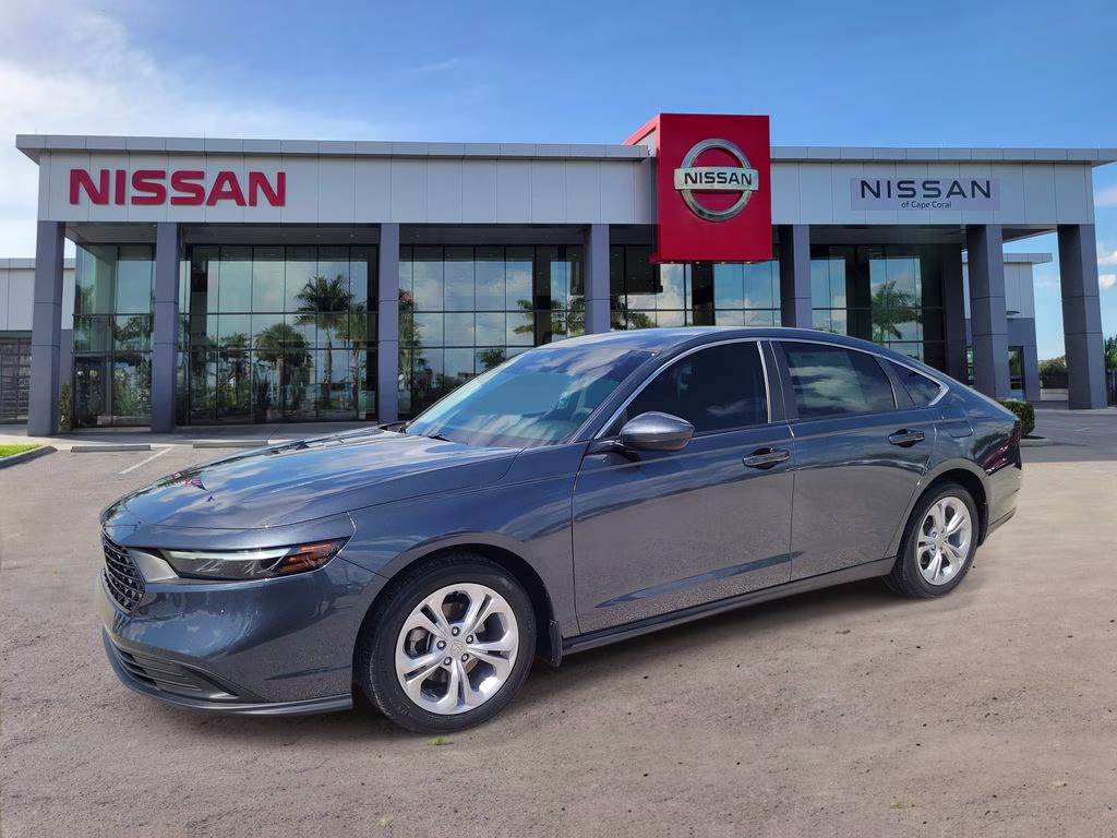 2025 Gray Metallic Honda Accord LX FWD Sedan
