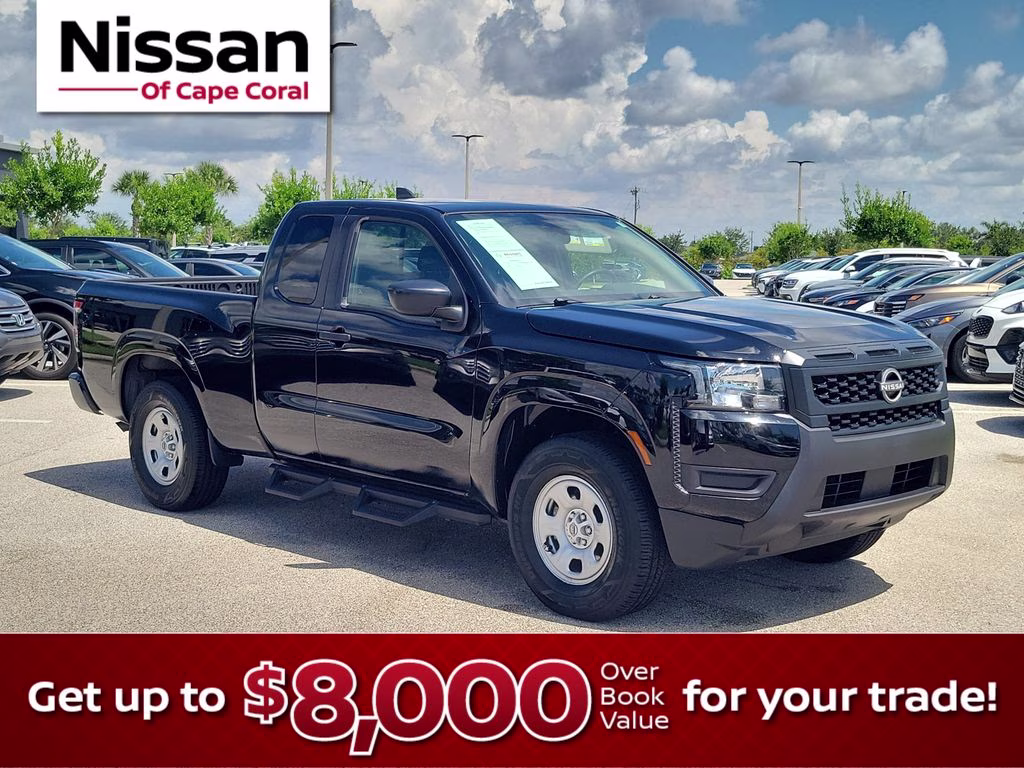 2025 Super Black Nissan Frontier S RWD Truck