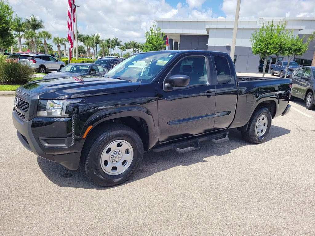2025 Super Black Nissan Frontier S RWD Truck