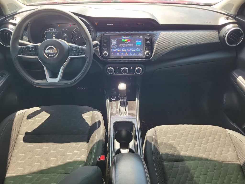 2023 Scarlet Ember Tintcoat/Super Black Nissan Kicks SV FWD SUV