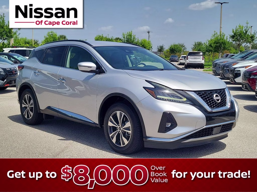 2023 Brilliant Silver Metallic Nissan Murano SV FWD SUV