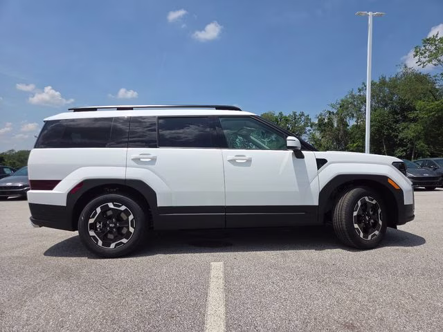 2026 Serenity White Hyundai Santa Fe SEL AWD SUV