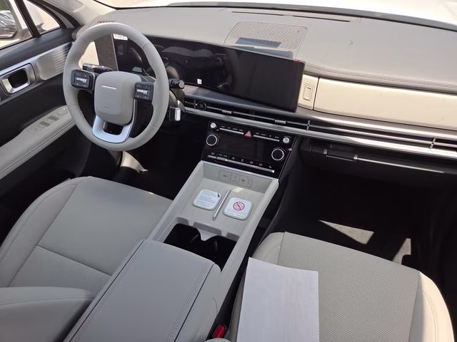 2026 Serenity White Hyundai Santa Fe SEL AWD SUV
