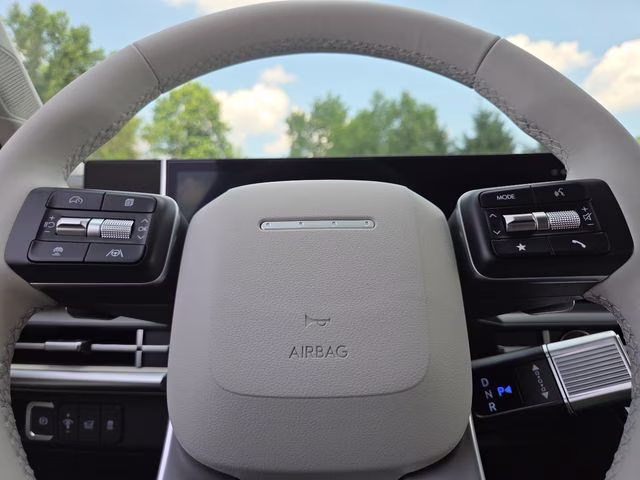 2026 Serenity White Hyundai Santa Fe SEL AWD SUV