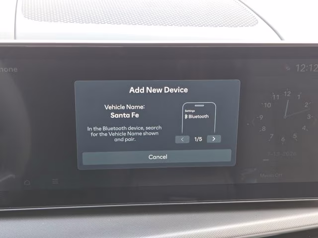 2026 Serenity White Hyundai Santa Fe SEL AWD SUV