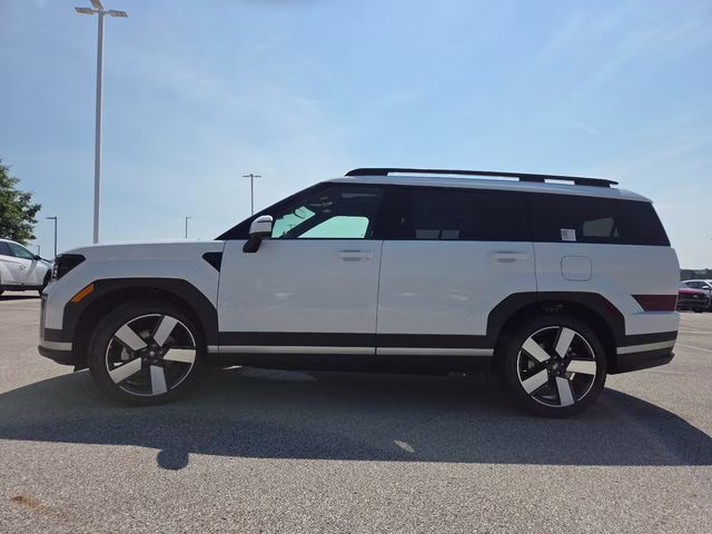 2026 Serenity White Hyundai Santa Fe Limited AWD SUV