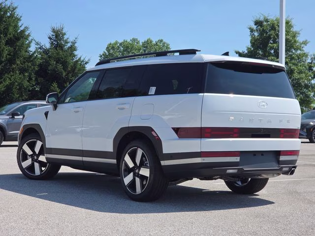 2026 Serenity White Hyundai Santa Fe Limited AWD SUV