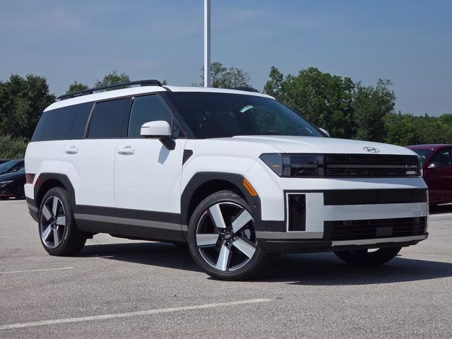 2026 Serenity White Hyundai Santa Fe Limited AWD SUV