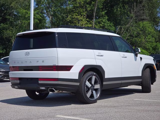 2026 Serenity White Hyundai Santa Fe Limited AWD SUV