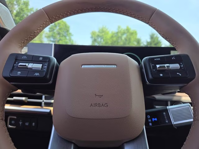 2026 Serenity White Hyundai Santa Fe Limited AWD SUV