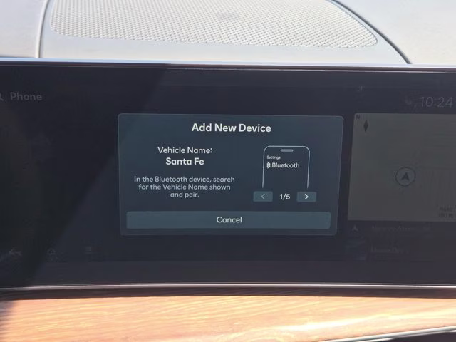 2026 Serenity White Hyundai Santa Fe Limited AWD SUV