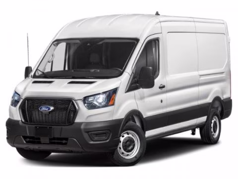 2026 Oxford White Ford Transit Medium Roof Cargo Van RWD Van