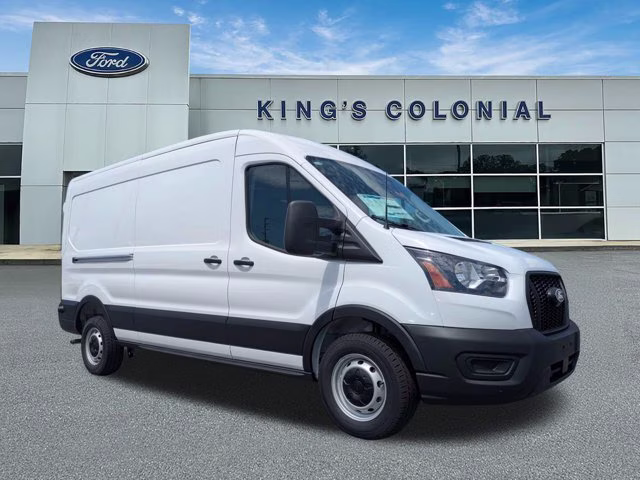 2026 Oxford White Ford Transit Medium Roof Cargo Van RWD Van