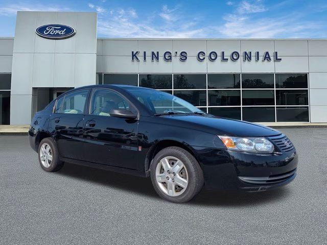 2006 Black Onyx Saturn Ion 2.2L Automatic FWD Sedan