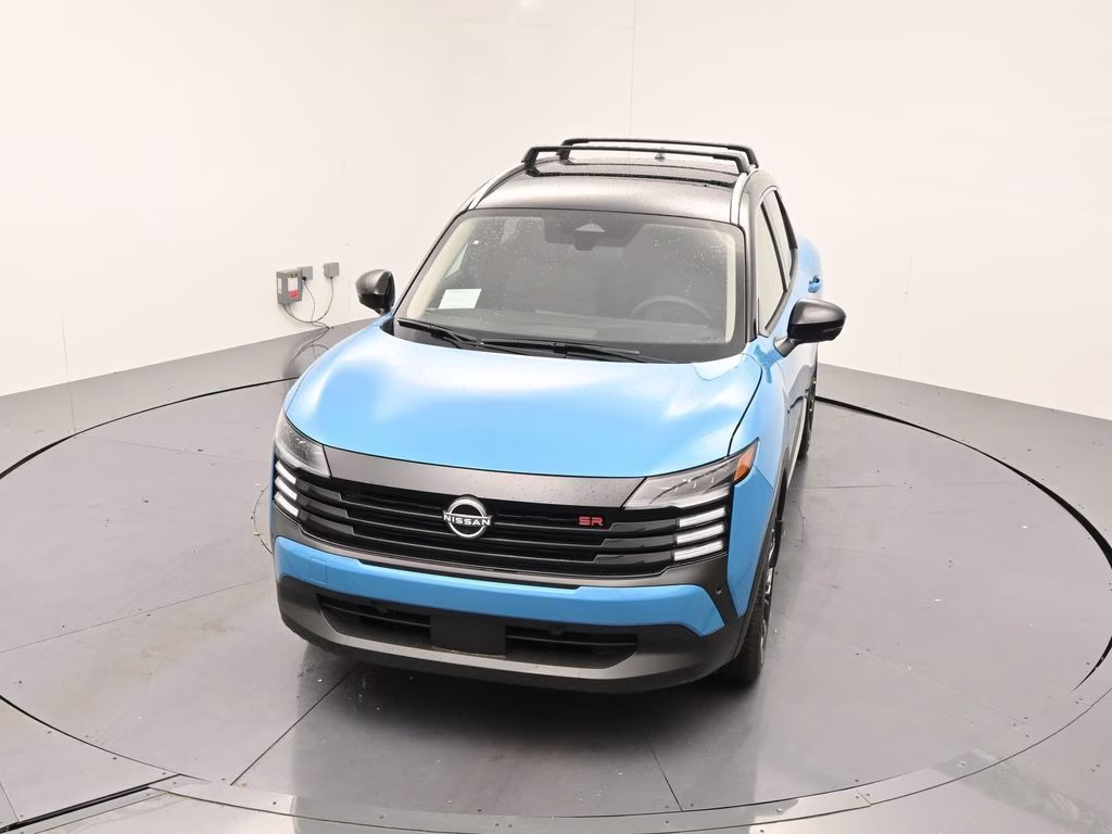 2026 Arctic Ice Blue/Black Nissan Kicks SR FWD SUV
