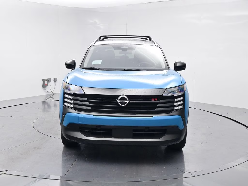 2026 Arctic Ice Blue/Black Nissan Kicks SR FWD SUV