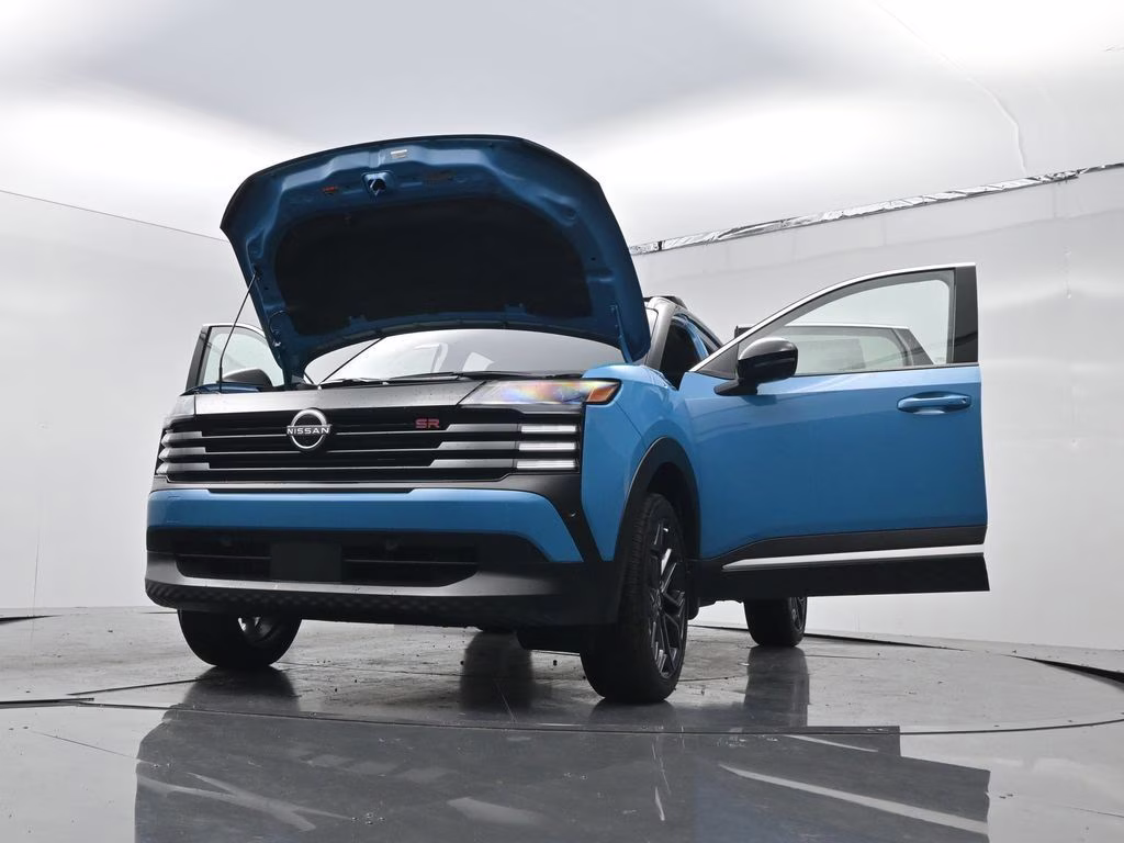 2026 Arctic Ice Blue/Black Nissan Kicks SR FWD SUV