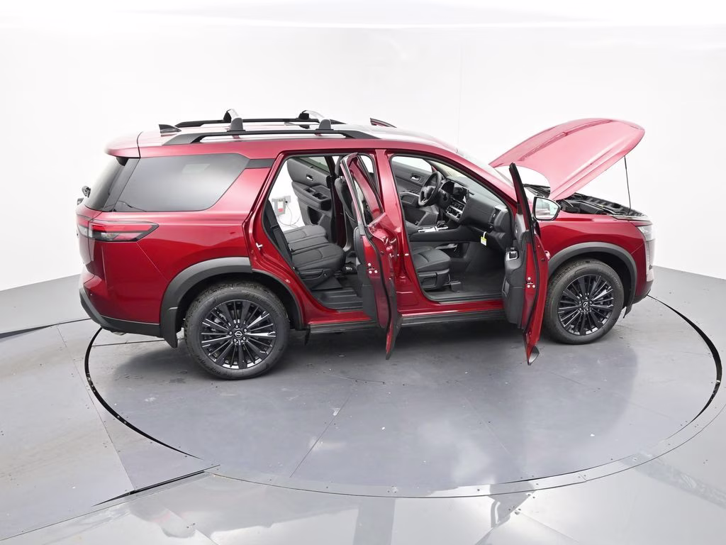 2026 Scarlet Ember Tintcoat Nissan Pathfinder SL 4X4 SUV