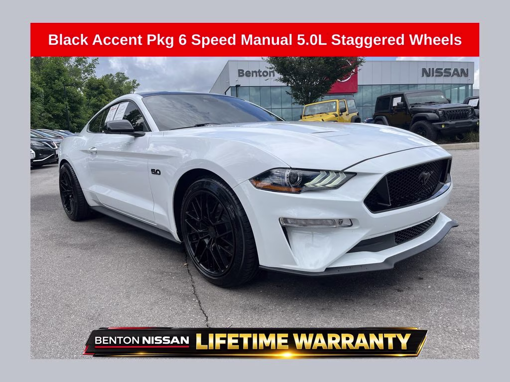 2022 Oxford White Ford Mustang GT Premium RWD Coupe