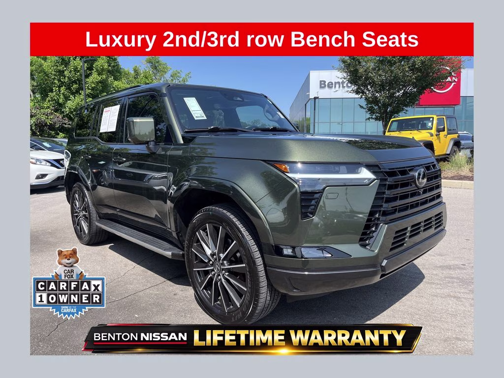 2025 Green Pearl Lexus GX 550 Luxury 4X4 SUV