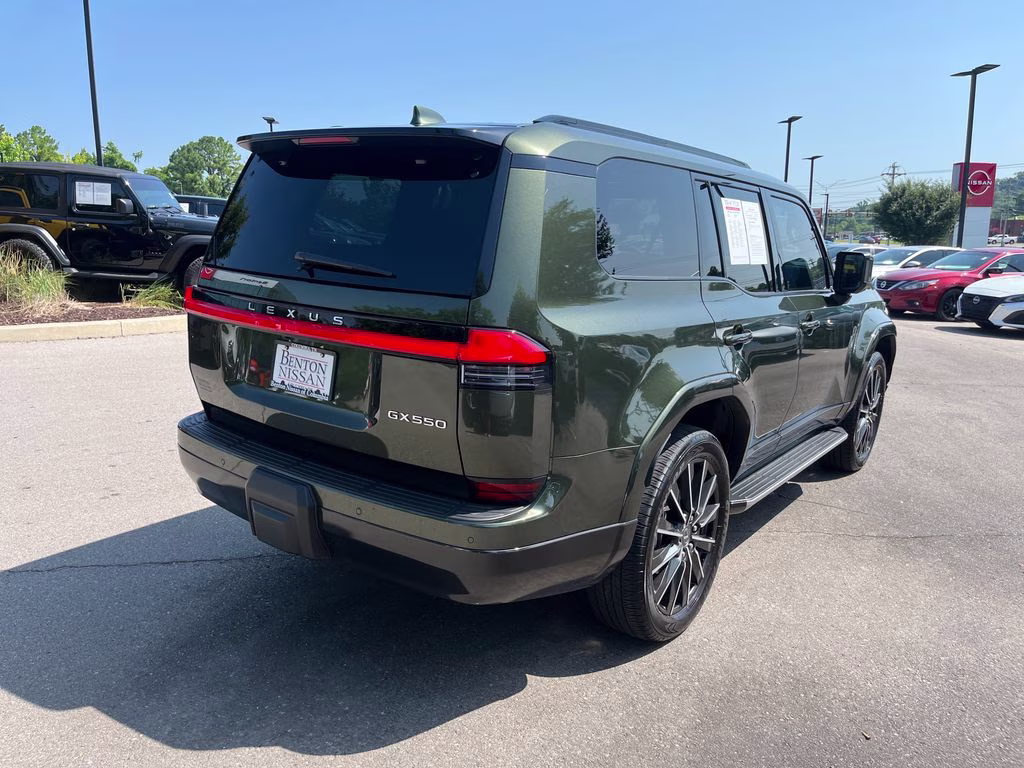 2025 Green Pearl Lexus GX 550 Luxury 4X4 SUV