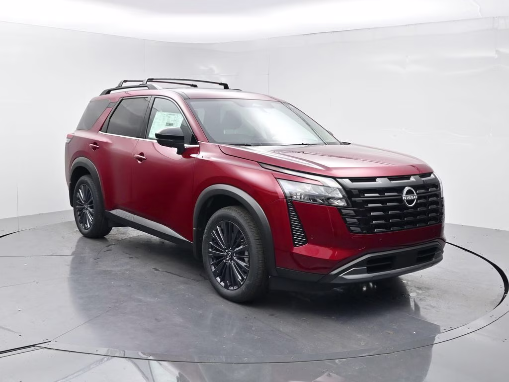 2026 Scarlet Ember Tintcoat Nissan Pathfinder SL 4X4 SUV