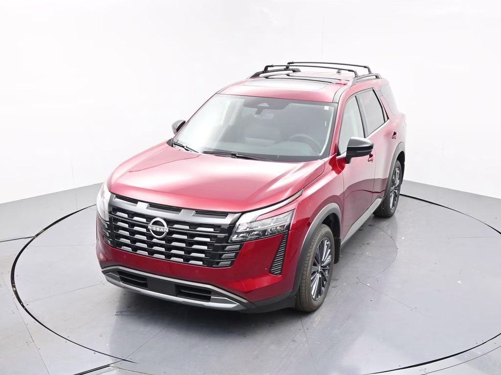 2026 Scarlet Ember Tintcoat Nissan Pathfinder SL 4X4 SUV