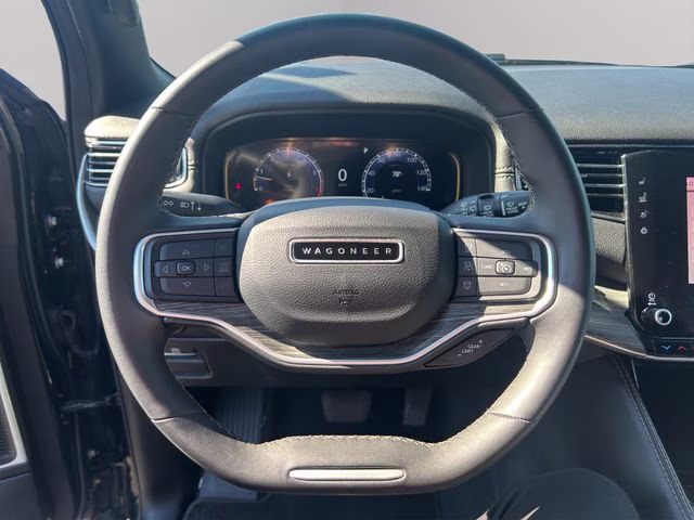 2023 Diamond Black Crystal Pearlcoat Jeep Wagoneer Series II 4X4 SUV