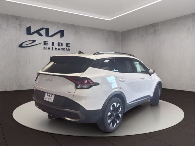 2023 Glacial White Pearl Kia Sportage X-Line AWD SUV