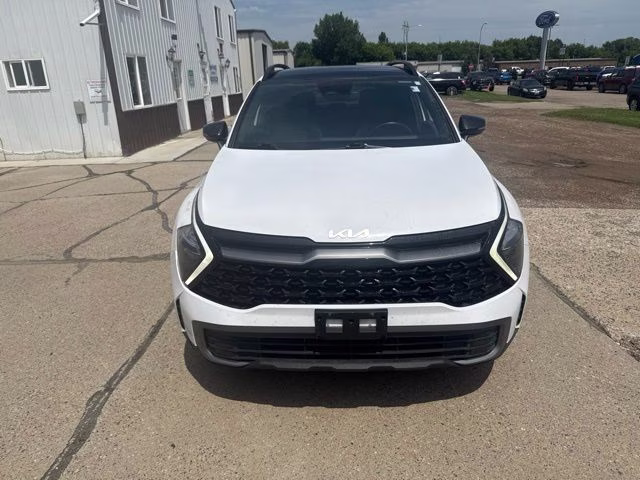 2023 Glacial White Pearl Kia Sportage X-Line AWD SUV