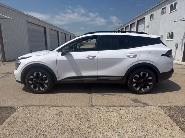 2023 Glacial White Pearl Kia Sportage X-Line AWD SUV
