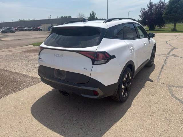 2023 Glacial White Pearl Kia Sportage X-Line AWD SUV