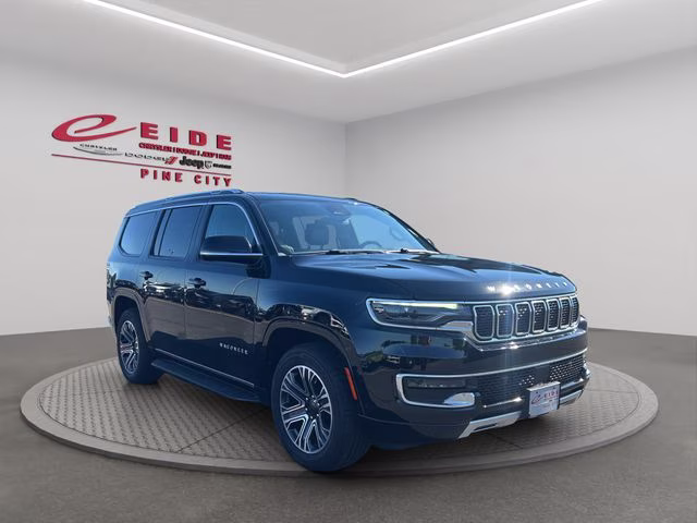 2023 Diamond Black Crystal Pearlcoat Jeep Wagoneer Series II 4X4 SUV