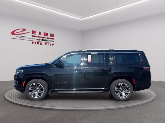 2023 Diamond Black Crystal Pearlcoat Jeep Wagoneer Series II 4X4 SUV