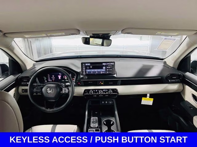 2026 Solar Silver Metallic Honda Pilot EX-L FWD SUV