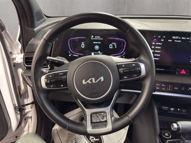 2023 Glacial White Pearl Kia Sportage X-Line AWD SUV