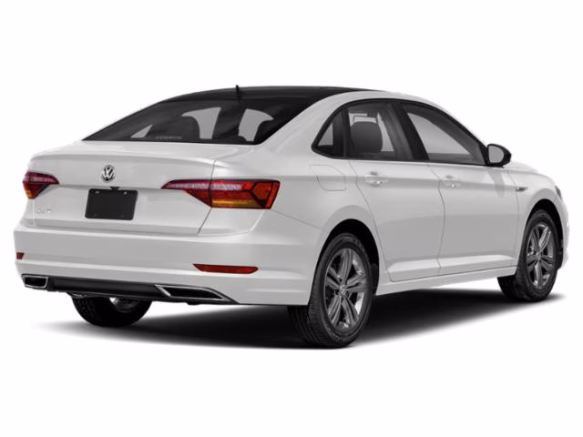 2019 Pure White Volkswagen Jetta R-Line FWD Sedan