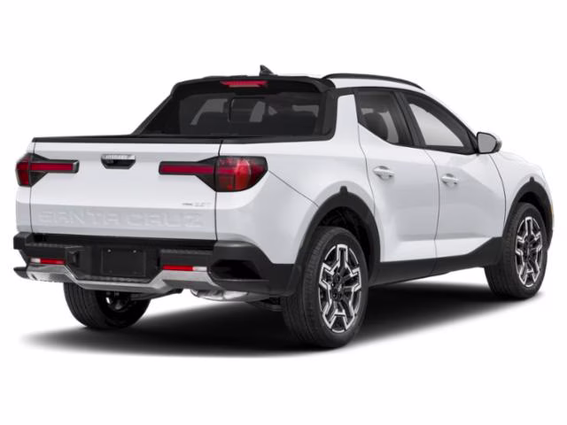2025 Atlas White Hyundai Santa Cruz Limited AWD Truck